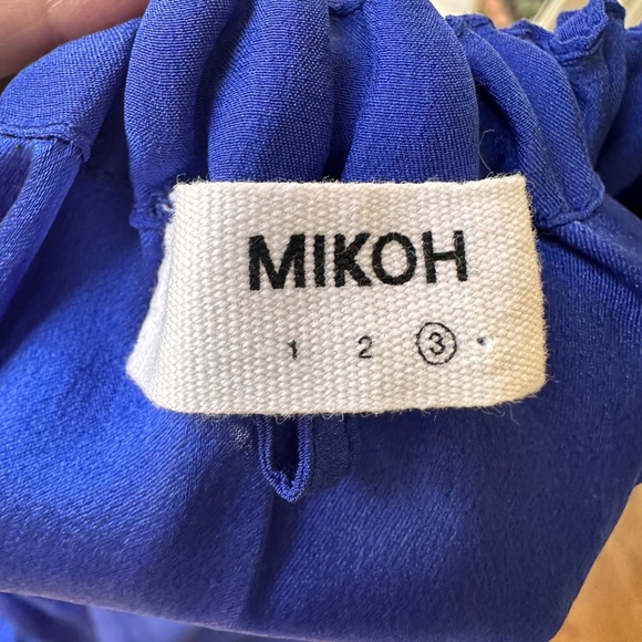 MIKOH pretty voluminous maxi dress Strapless/ spaghetti straps optional LARGE - Picture 4 of 8